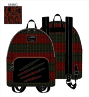 Buy Loungefly - A Nightmare on Elm Street- Freddy Sweater Mini Backpack