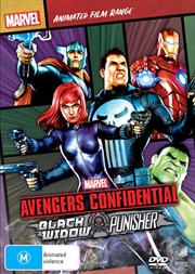 Avengers Confidential - Black Widow and Punisher | Marvel Feature Range | DVD