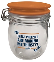 Pretzel Glass Canister - Seinfeld | Merchandise