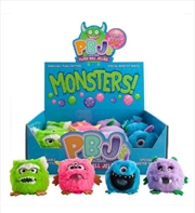 Monster Plush Ball Jellies - (SELECTED AT RANDOM) | Toy
