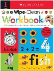 Wipe Clean Workbook Grade 1 | Spiral Bound