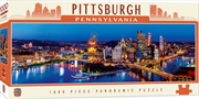 City Panoramic Pittsburgh 1000 Piece Puzzle | Merchandise
