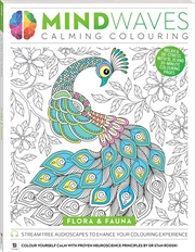 Mindwaves Calming Colouring: Flora & Fauna | Colouring Book