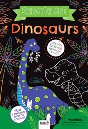 Scratch Art Dinosaurs | Colouring Book