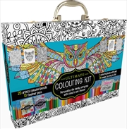 Ultimate Colouring Carry Case: Mandalas and Animals | Colouring Book