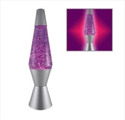Silver/Purple Diamond Glitter Lamp | Accessories