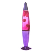 Buy Purple/Pink Metallic Peace Lava Lamp