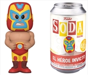 Buy Iron Man - Iron Man Luchadore Vinyl Soda