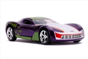 Batman - '09 Corvette Stingray Joker 1:32 Scale Hollywood Ride | Merchandise