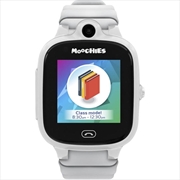 Moochies Smartwatch Phone for Kids 4G (White) | Apparel