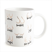 Boobs Metallic Ceramic Mug | Merchandise