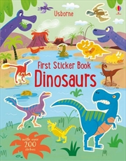 Buy First Sticker Book Dinosaurs (First Sticker Books)