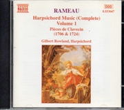 Buy Rameau Harpsichord Music V1