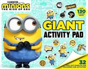 Minions The Rise Of Gru: Giant Activity Pad  | Paperback Book