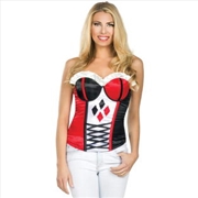 Buy Justice League Harley Quinn Corset Costume: Size L