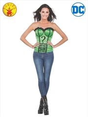 Buy Justice League Riddler Corset Costume: Size S