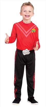 Buy Red Wiggle Deluxe Costume (Polybag)-Size Toddler