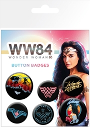 Buy Wonder Woman 1984 Neon Mix Badge 6 Pack