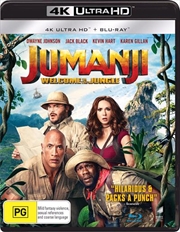 Buy Jumanji - Welcome To The Jungle | Blu-ray + UHD