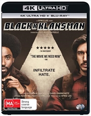 Blackkklansman | Blu-ray + UHD | UHD