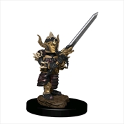 Dungeons & Dragons - Icons of the Realms Halfling Fighter Male Premium Figure | Merchandise