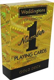 Buy Waddingtons Playing Cards: Gold Edition