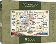 Buy Masterpieces Puzzle Xplorer Maps Colorado Puzzle 1,000 pieces