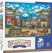 Masterpieces Puzzle Heartland Collection Oceanside Trolley Puzzle 550 pieces | Merchandise