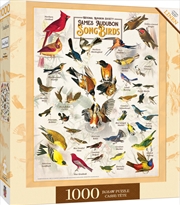 Masterpieces Puzzle Poster Art James Audubon Song Birds Puzzle 1,000 pieces | Merchandise