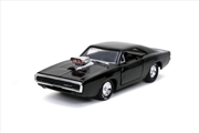 Fast and Furious 9 - 1970 Dodge Charger Black 1:32 Scale Hollywood Ride | Merchandise