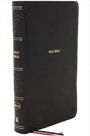 Buy NKJV, End-of-Verse Reference Bible, Compact, Leathersoft, Black, Red Letter, Comfort Print: Holy Bib