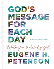 Buy God's Message for Each Day: Wisdom from the Word of God