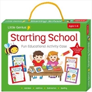 Starting School Fun Educational Activity Case Little Genius | Paperback Book