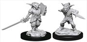 Dungeons & Dragons - Nolzur's Marvelous Unpainted Minis: Goblin Rogue Male & Bard Female | Games