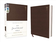 Buy Niv, Journal The Word Bible, Double-column, Leathersoft, Brown, Red Letter Edition, Comfort Print: R