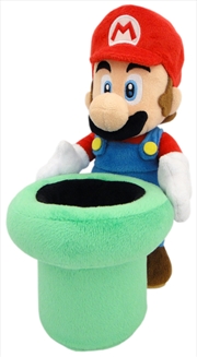 Buy Super Mario Bros Plush Mario Warp Pipe 9'