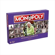 HM Queen Elizabeth II Monopoly Board Game | Merchandise