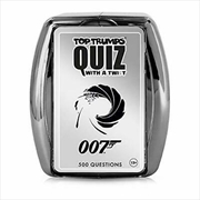 Buy Top Trumps - James Bond Quiz