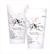 The Hobbit - Map Cold Changing Glass | Merchandise