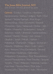 Buy The Jesus Bible Journal, Genesis, Niv, Paperback, Comfort Print (paperback Or Softback)