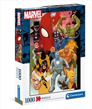 Clementoni Puzzle Marvel Puzzle 1,000 pieces | Merchandise