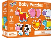 Buy Baby Puzzles - Farm 2 Piece x 6