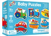 Buy Baby Puzzles - Transport 2 Pieces x 6