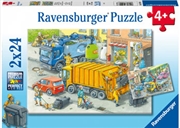 Buy Working Trucks 2 X 24 Piece Puzzle