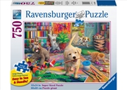 Cute Crafters 750 Piece Large Format Puzzle | Merchandise