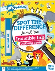 Inkredibles Spot the Difference: Animal Fun | Books