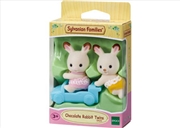 Buy Sylvanian Families - Chocolate Rabbit Twins