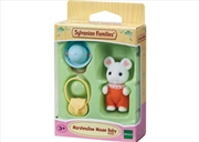 Buy Sylvanian Families - Marshmallow Mouse Baby