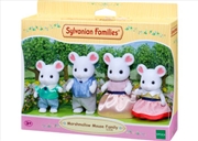 Buy Sylvanian Families - Marshmallow Mouse Family