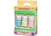 Buy Sylvanian Families - Marshmallow Mouse Triplets